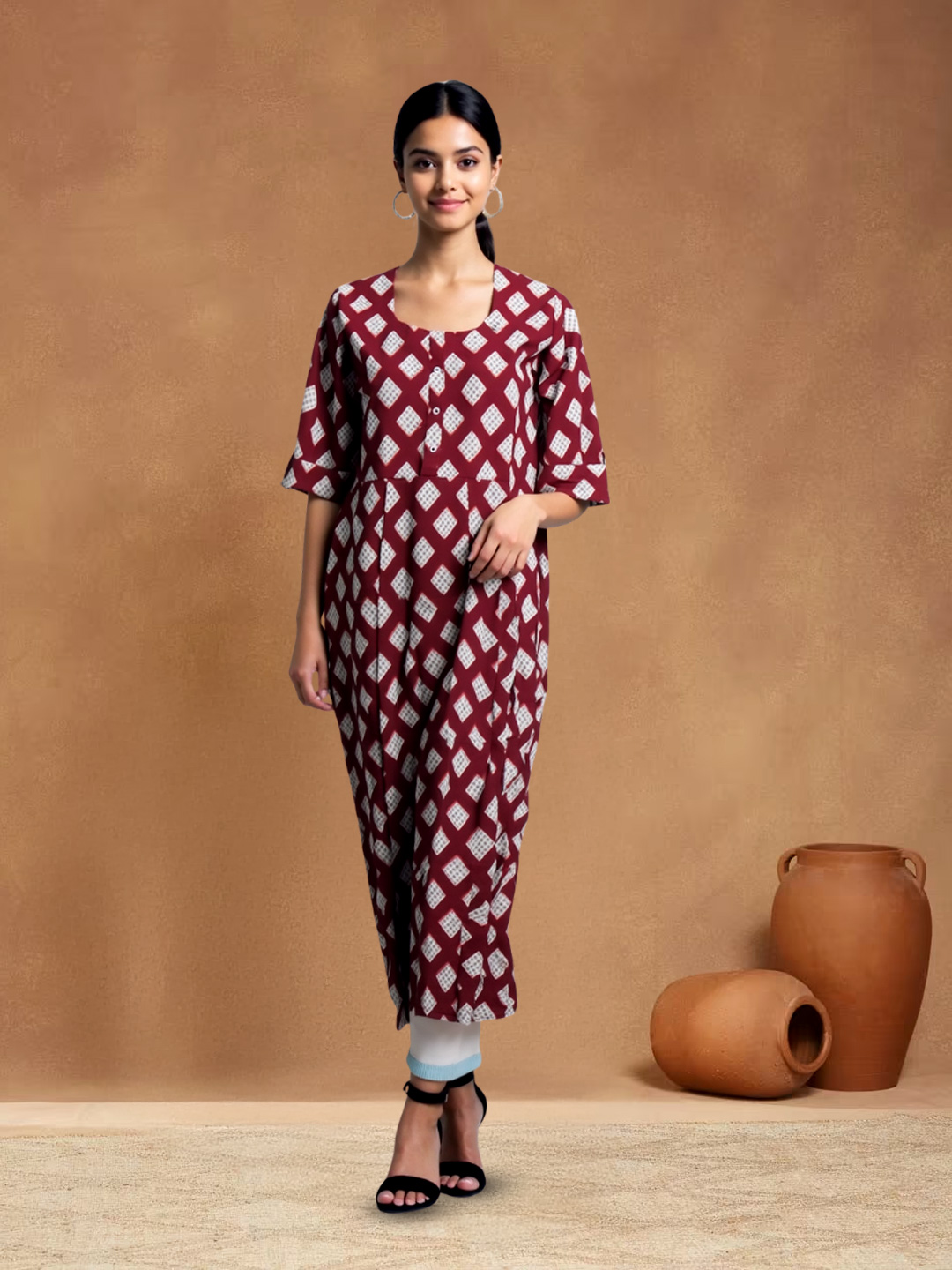 Picture of Modern Geometric Elegance Kurta